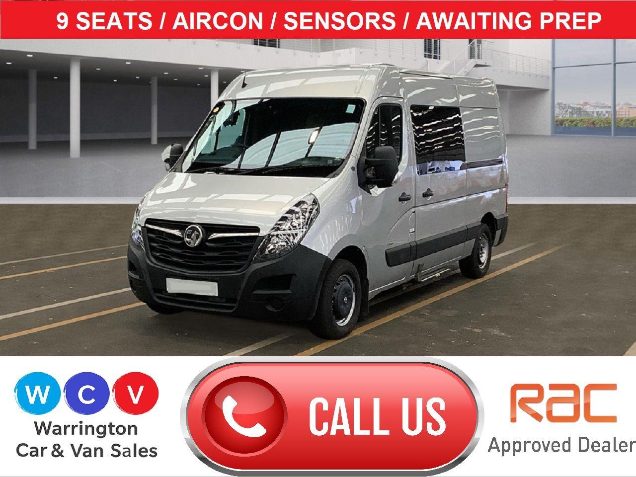 Vauxhall Movano 2.3 CDTi 3500 BiTurbo Edition Crew Van FWD L2 H2 Euro 6 5dr