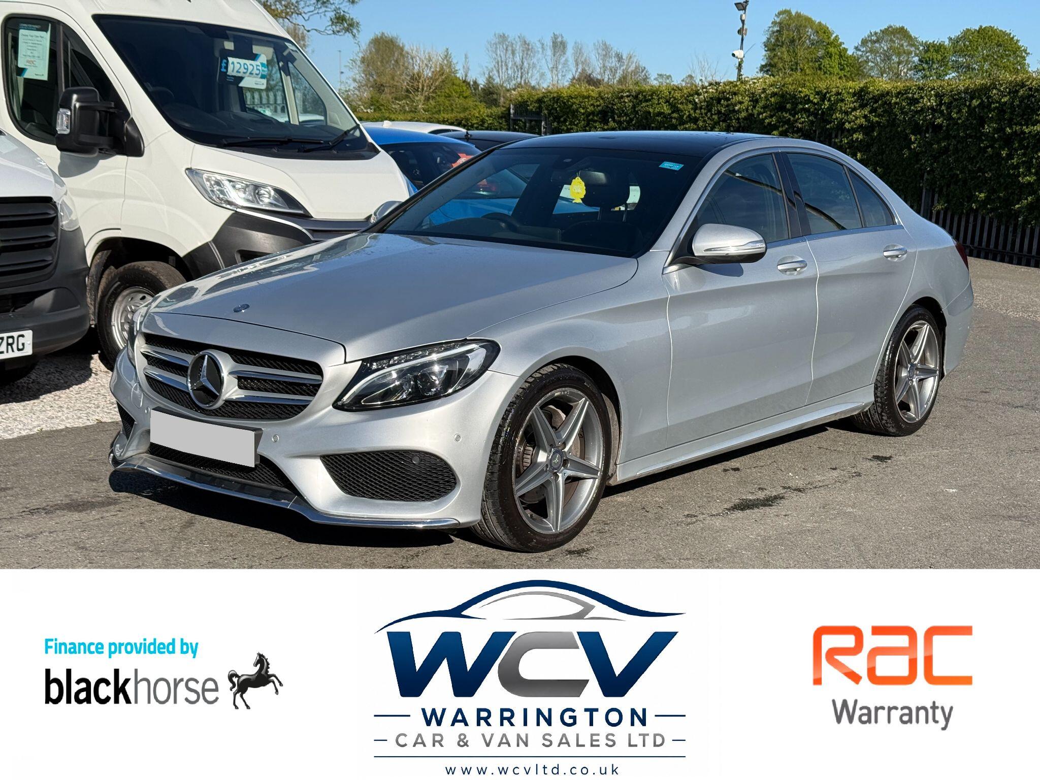 Mercedes-Benz C Class 2.1 C220d AMG Line (Premium) 7G-Tronic+ Euro 6 (s/s) 4dr